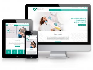 criação sites e desenvolvimento sites - Sites (Personalizados) - Clinica Vita Saude